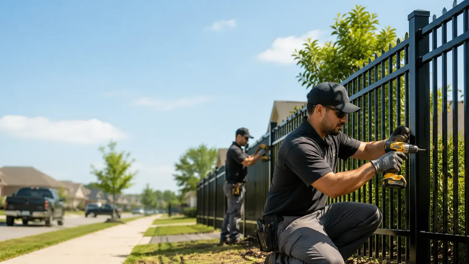 Metal Fence Installation in Canadian, TX